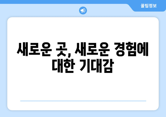 여행 준비 과정에서 느끼는 소소한 즐거움과 기대감